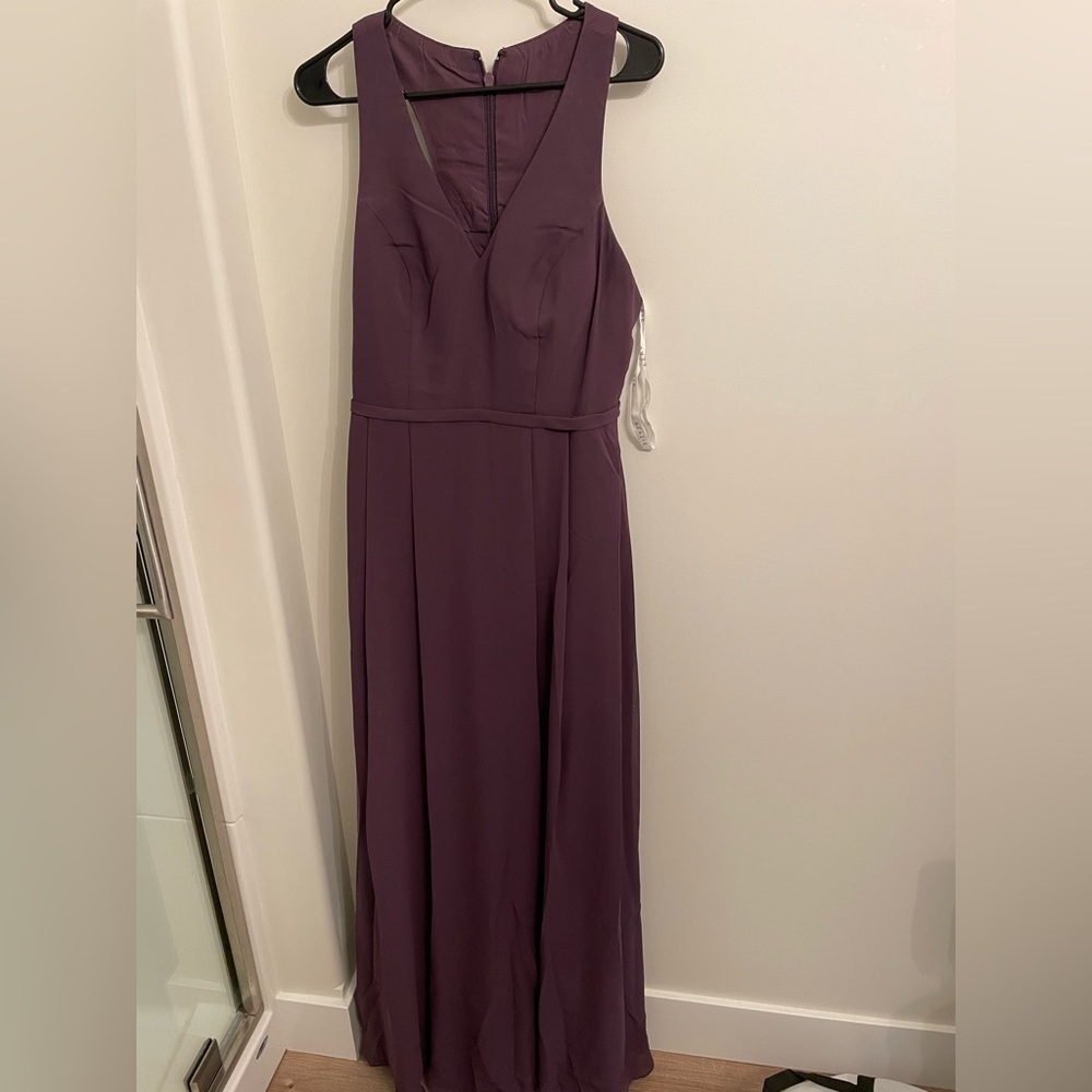 Azazie Plum Bridesmaid Dress A8